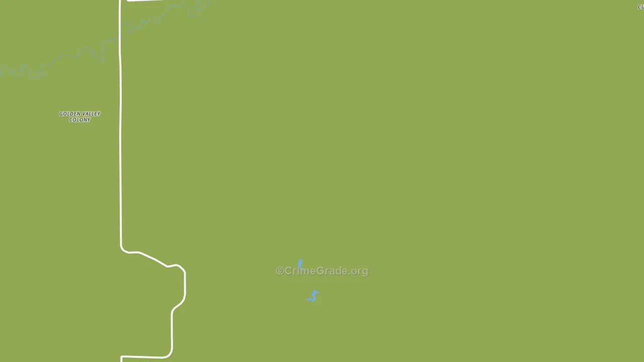 Cushman, MT Map of Robbery Rates