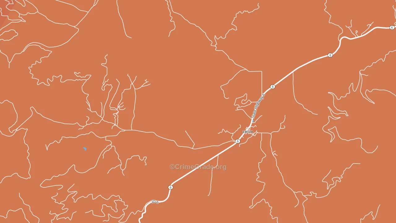 Emida, ID Map of Robbery Rates