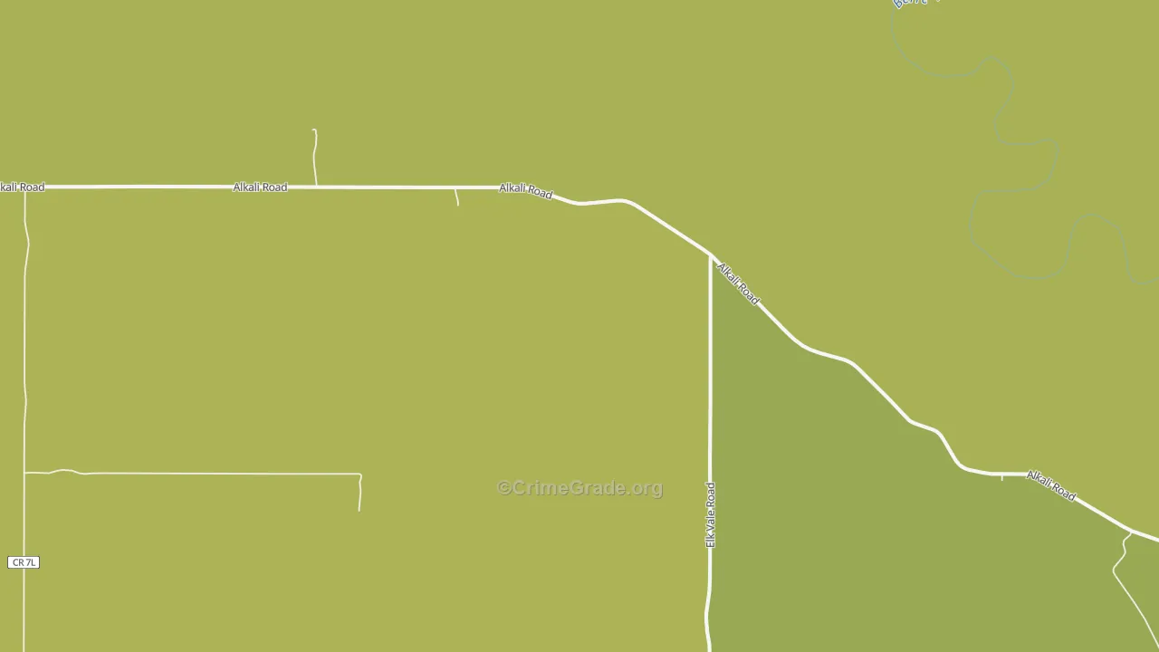 Fairpoint, SD Map of Robbery Rates