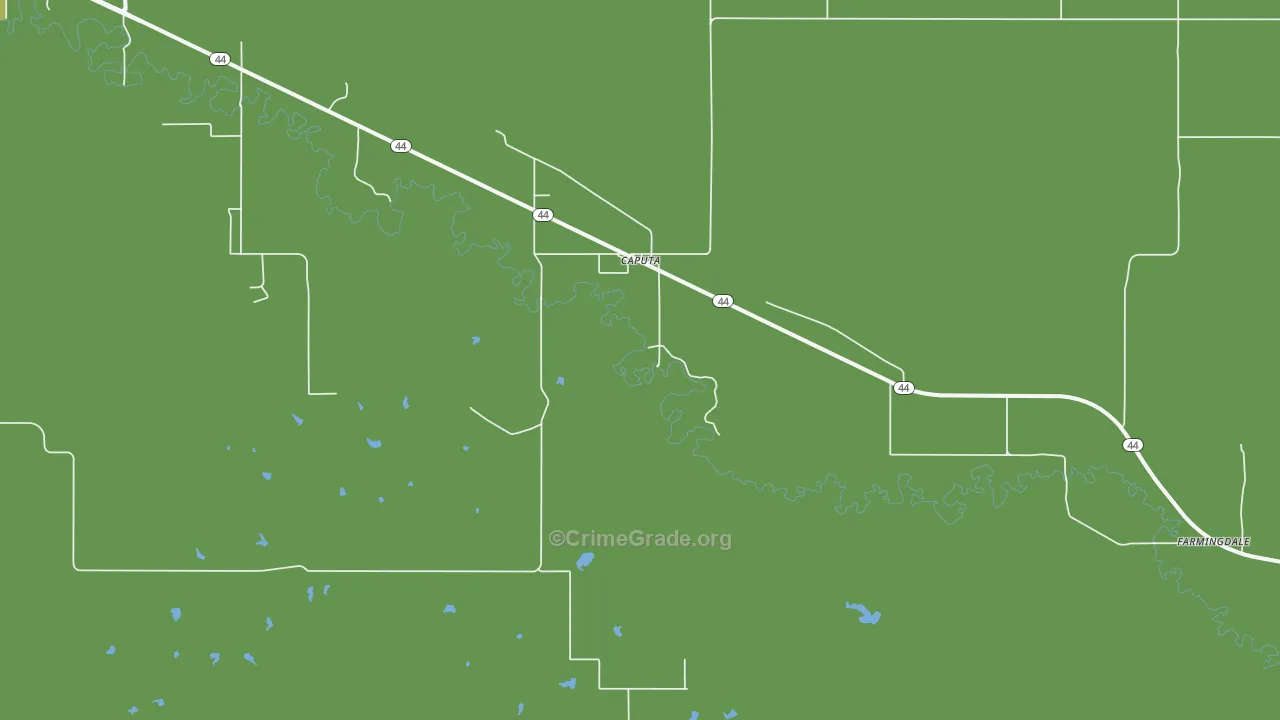 Farmingdale, SD Map of Robbery Rates