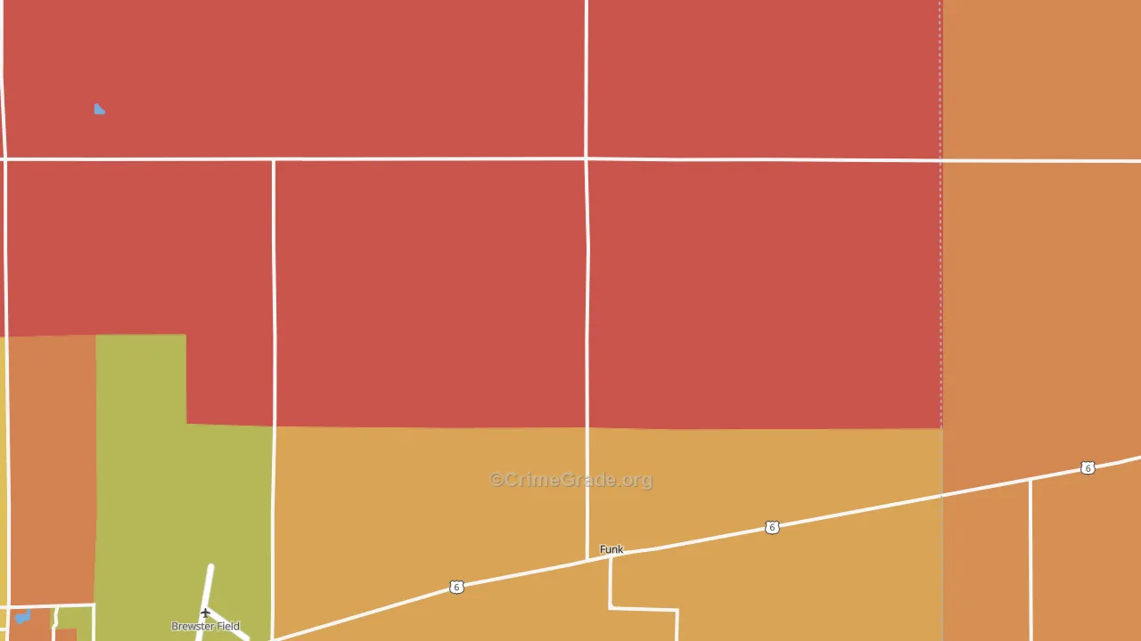 Funk, NE Map of Robbery Rates