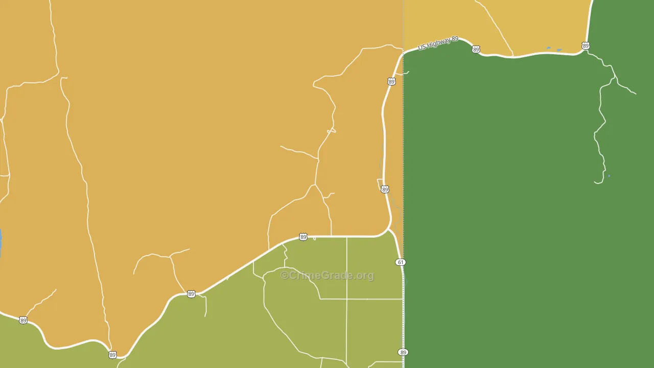 Geneva, ID Map of Robbery Rates