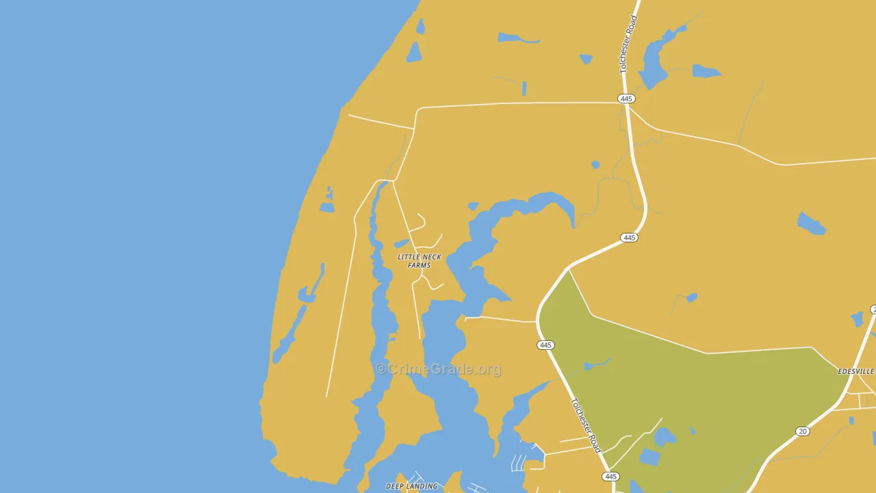 Gratitude, MD Map of Robbery Rates