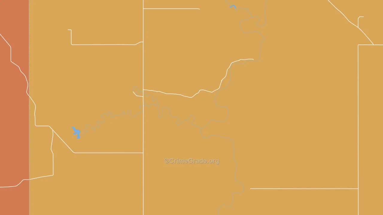 Gustave, SD Map of Robbery Rates