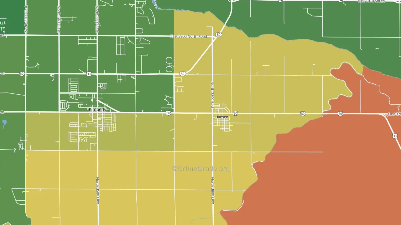 Hansen, ID Map of Robbery Rates