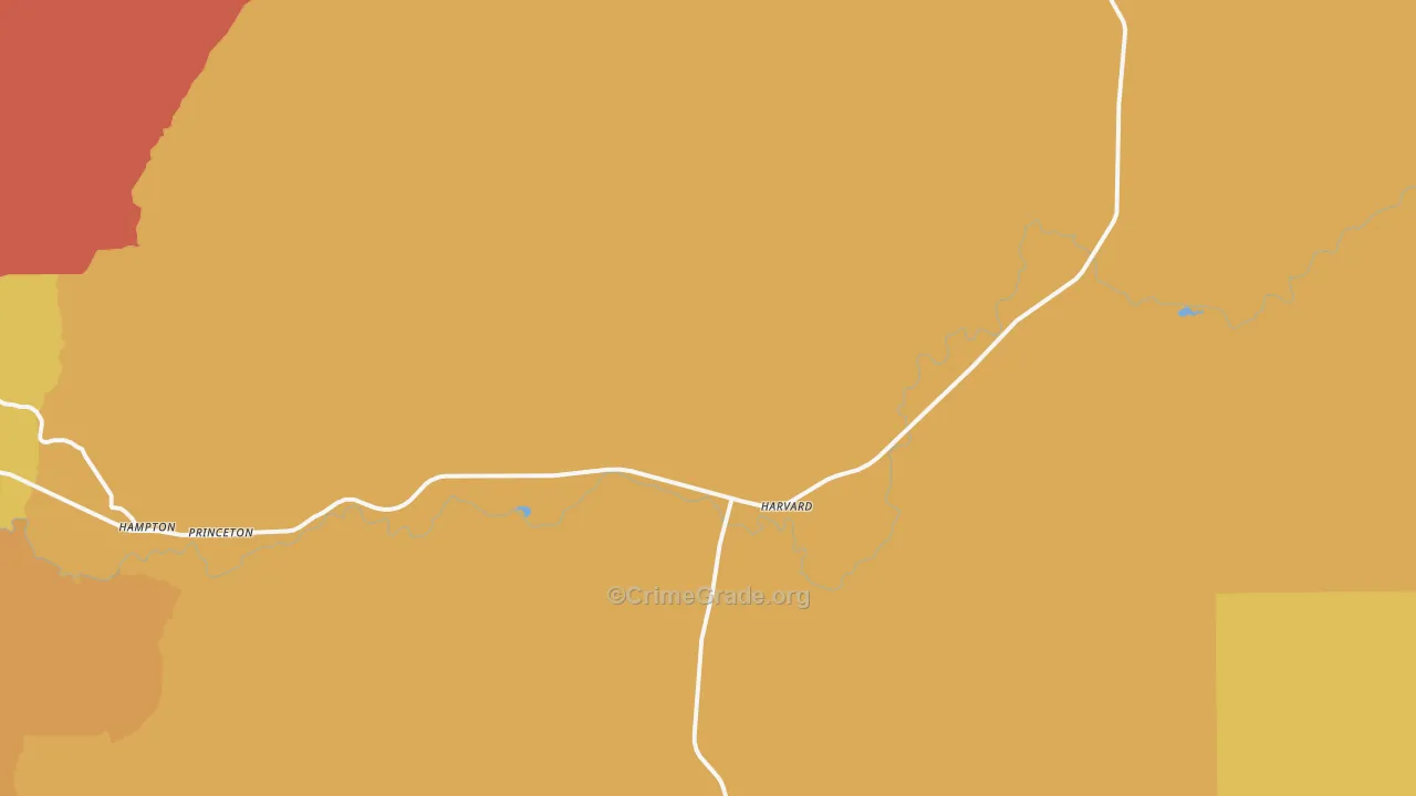 Harvard, ID Map of Robbery Rates