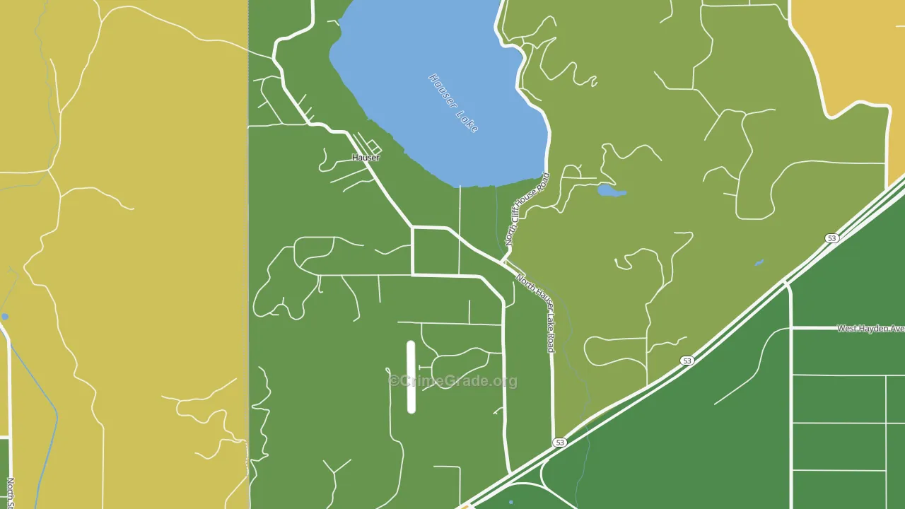 Hauser, ID Map of Robbery Rates