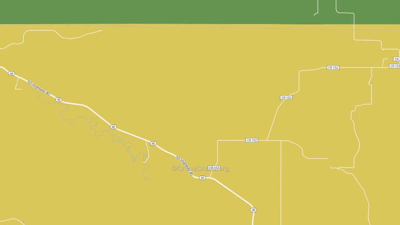 Hayward, SD Map of Robbery Rates