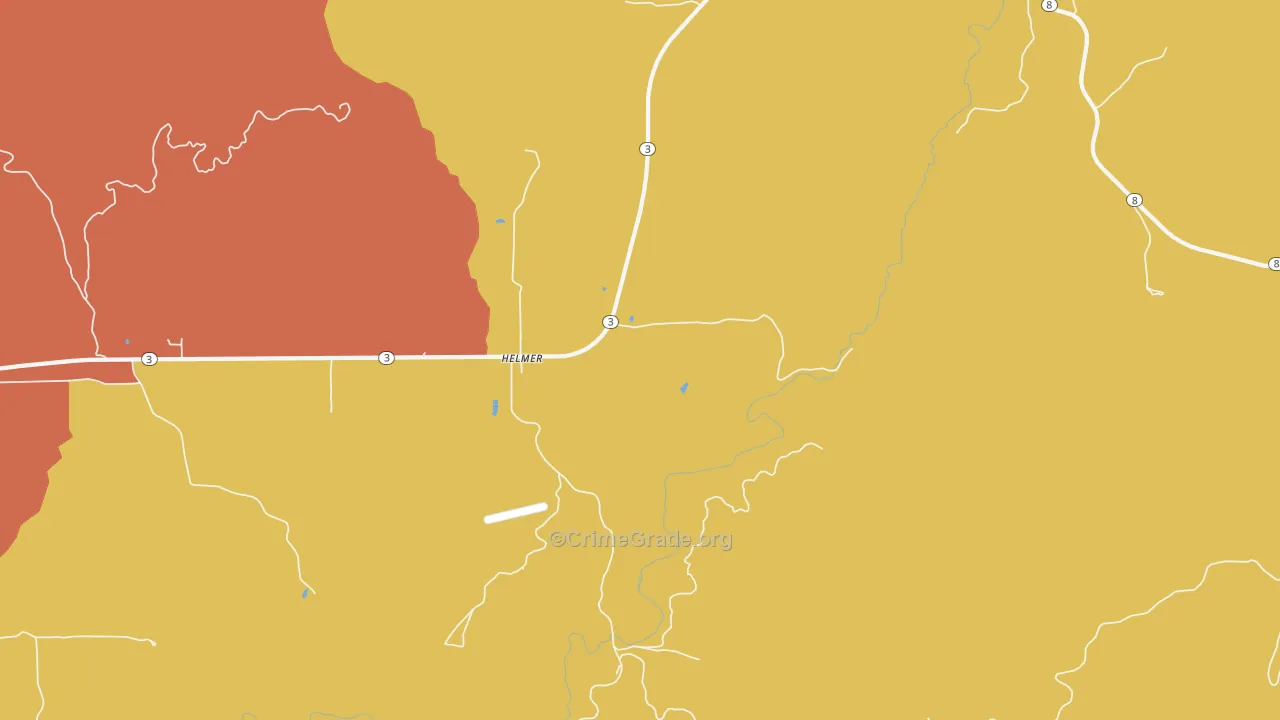 Helmer, ID Map of Robbery Rates