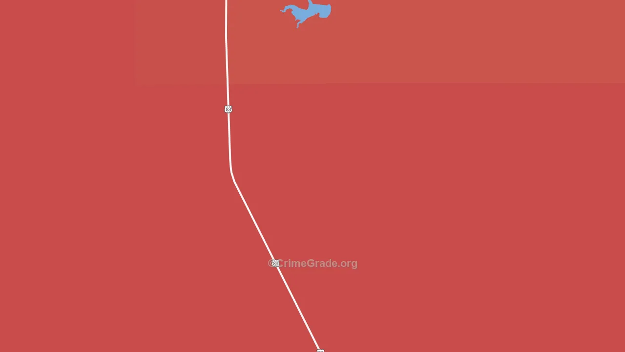 Hidden Timber, SD Map of Robbery Rates