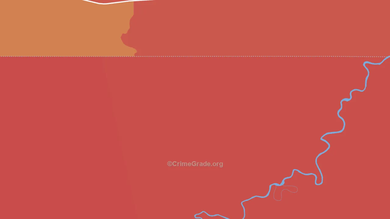 Imlay, SD Map of Robbery Rates