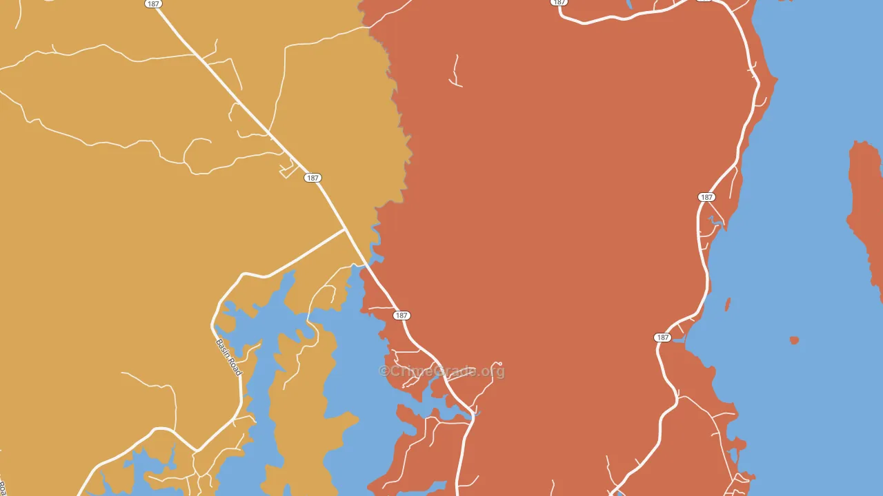 Indian River, ME Map of Robbery Rates