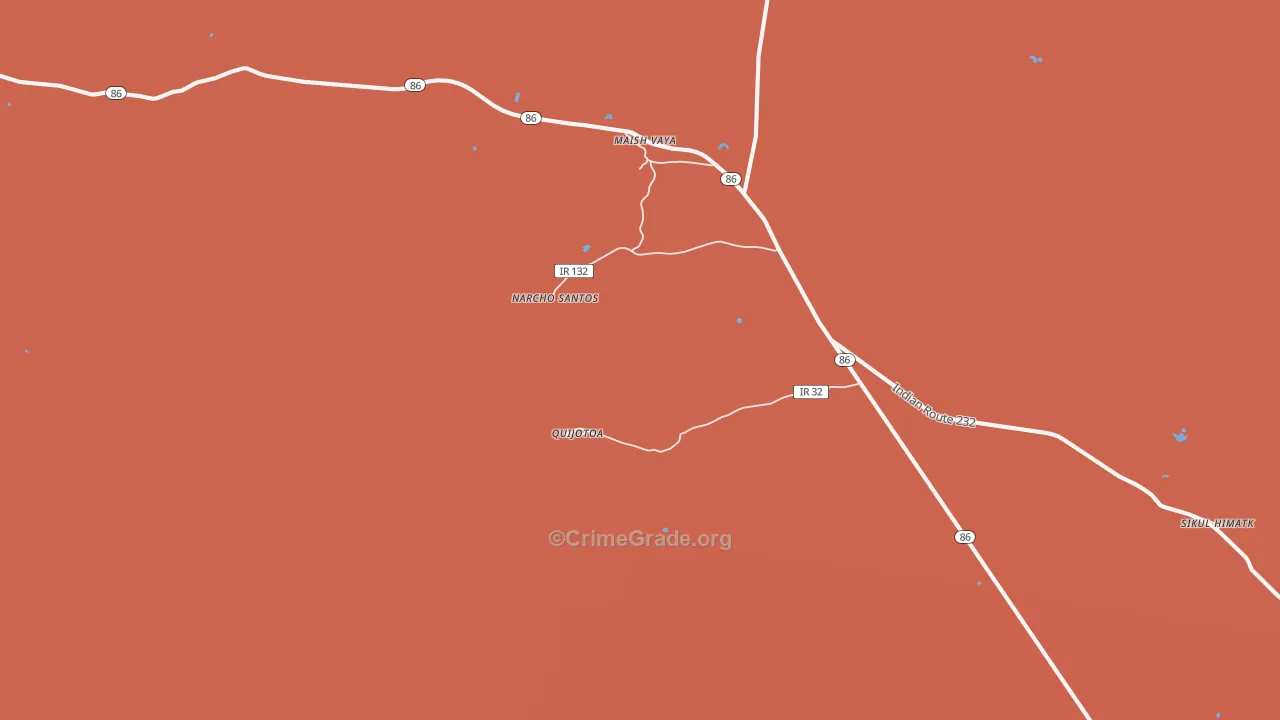 Kaihon Kug, AZ Map of Robbery Rates