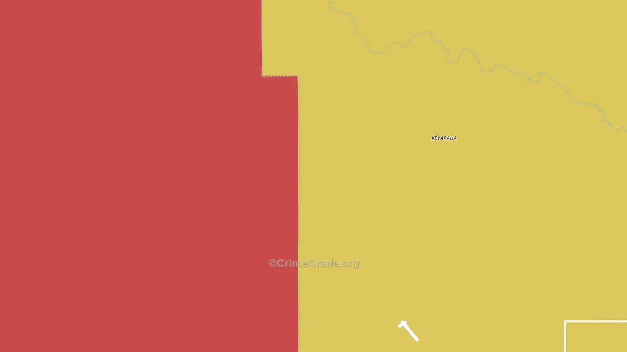 Keyapaha, SD Map of Robbery Rates