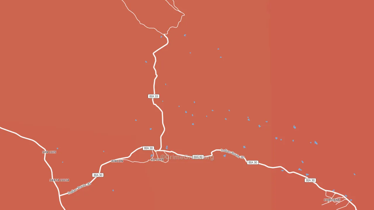 Ko Vaya, AZ Map of Robbery Rates