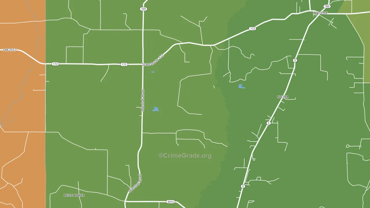 Kolter, LA Map of Robbery Rates