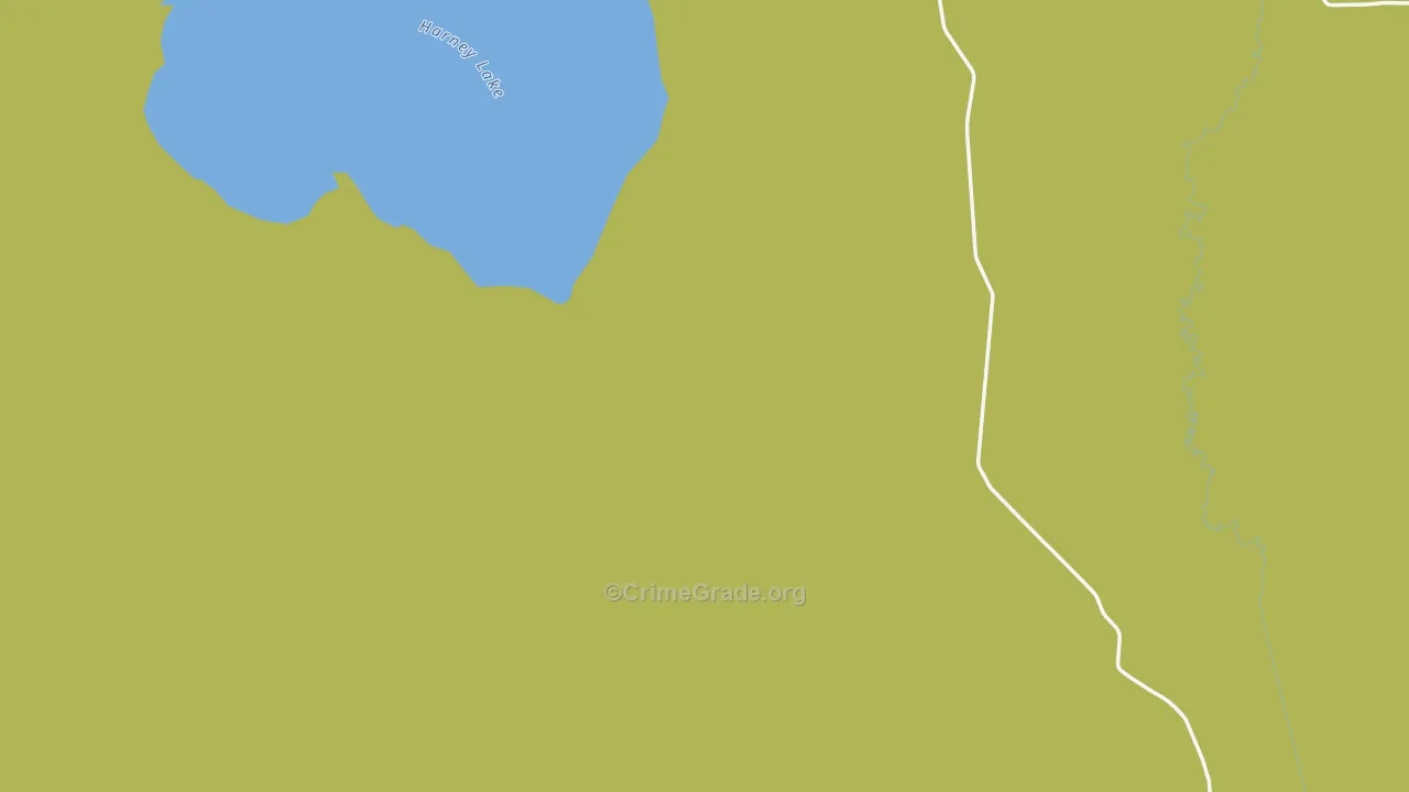 Lawen, OR Map of Robbery Rates