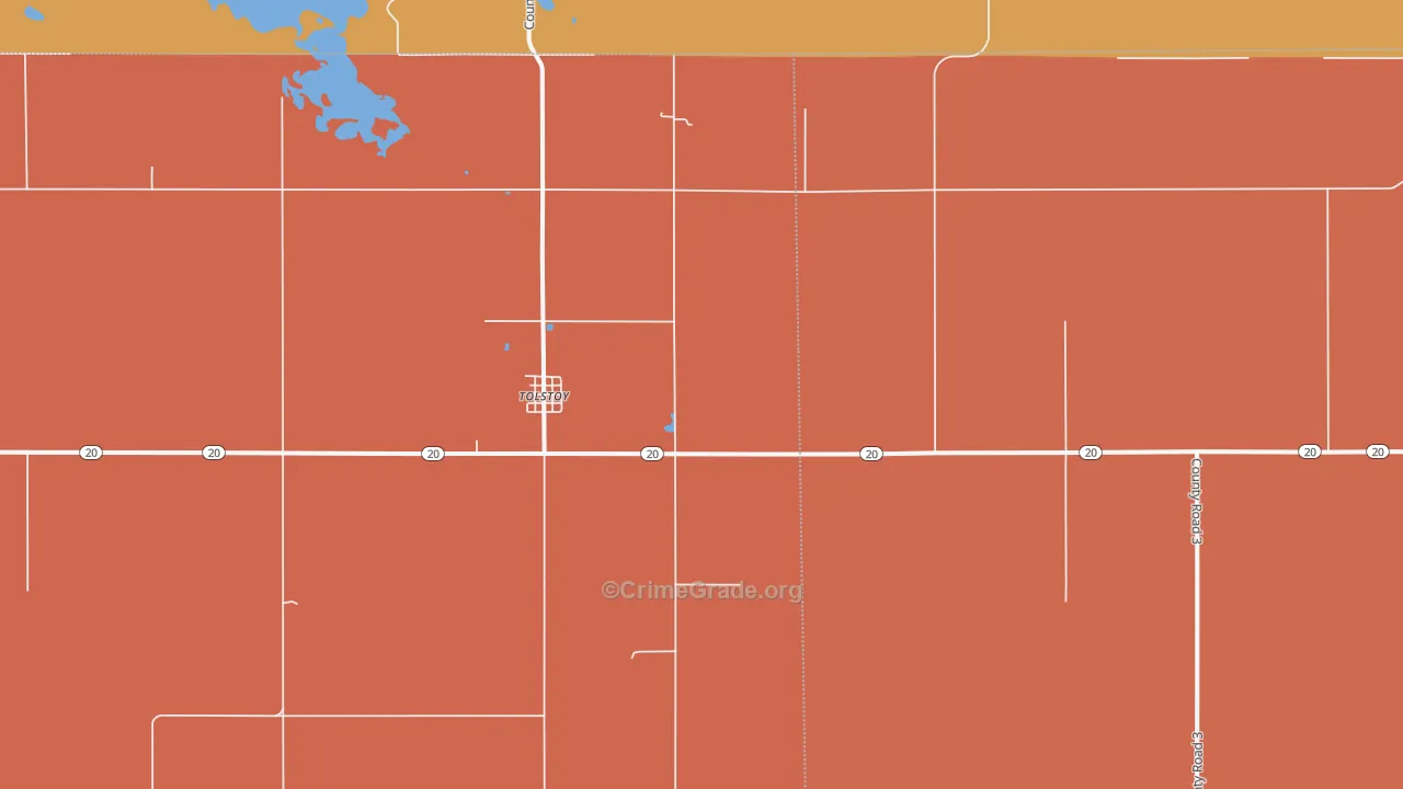 Logan, SD Map of Robbery Rates