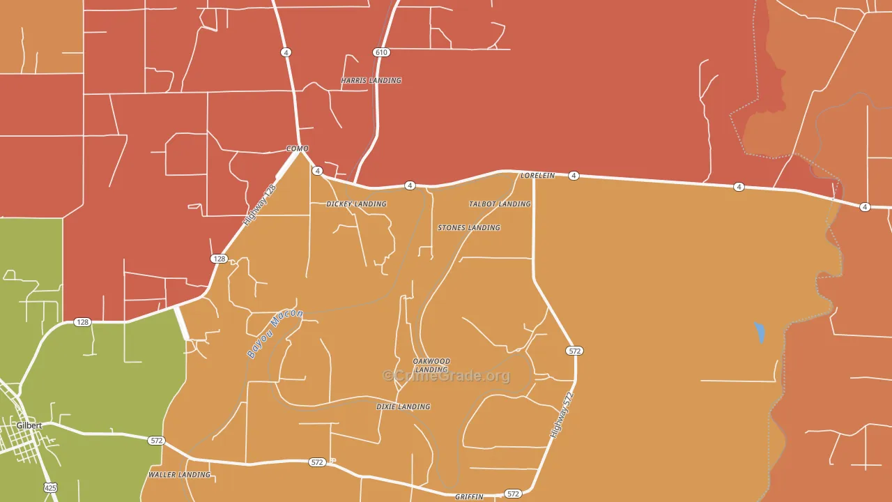 Lorelein, LA Map of Robbery Rates
