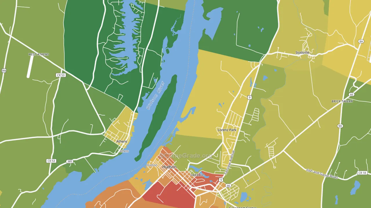 Lorenz Park, NY Map of Robbery Rates