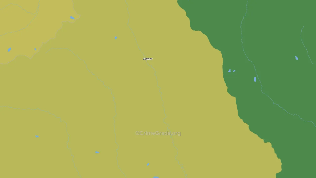 Lucerne, WA Map of Robbery Rates