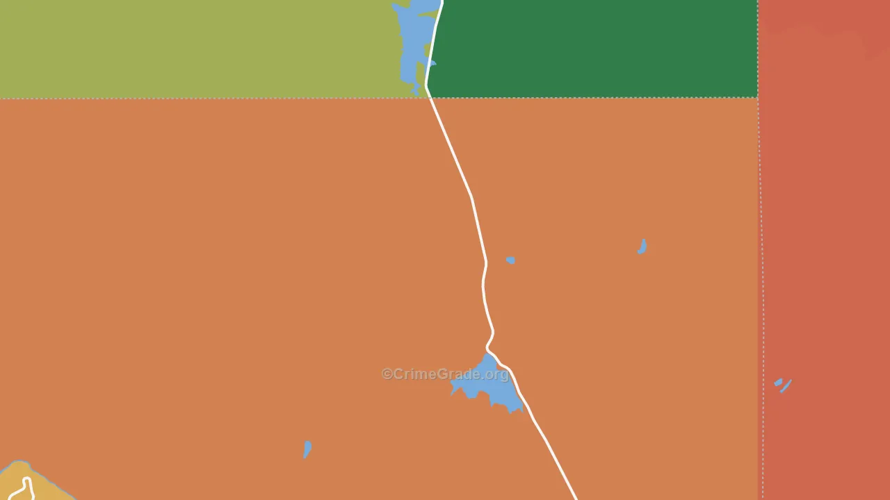 Maher, CO Map of Robbery Rates