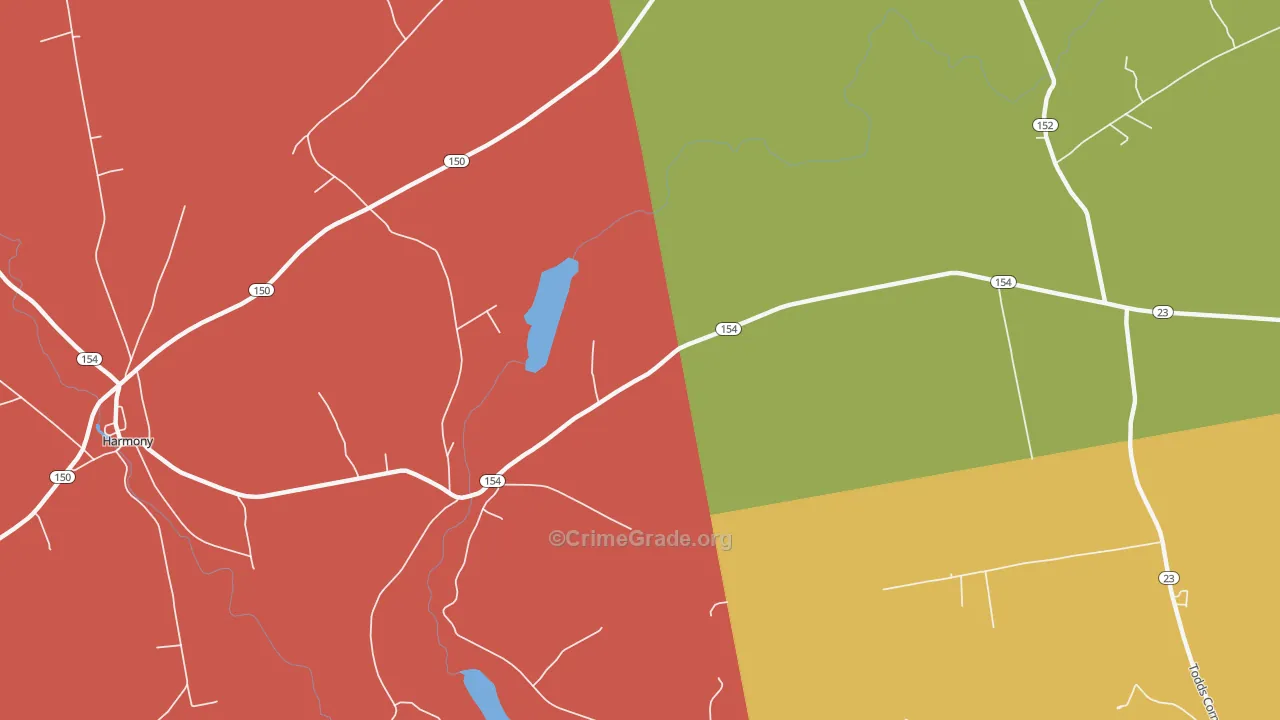 Mainstream, ME Map of Robbery Rates