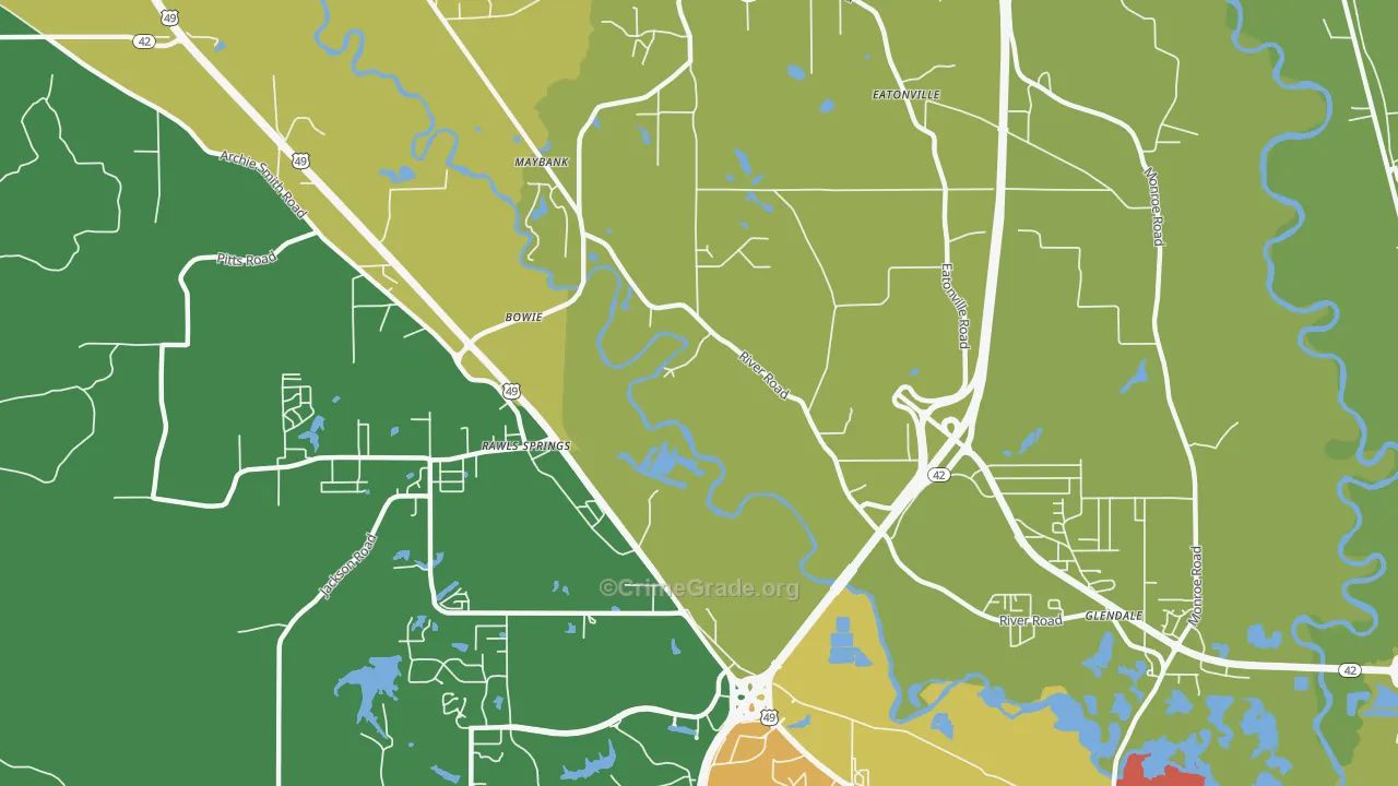 Maybank, MS Map of Robbery Rates