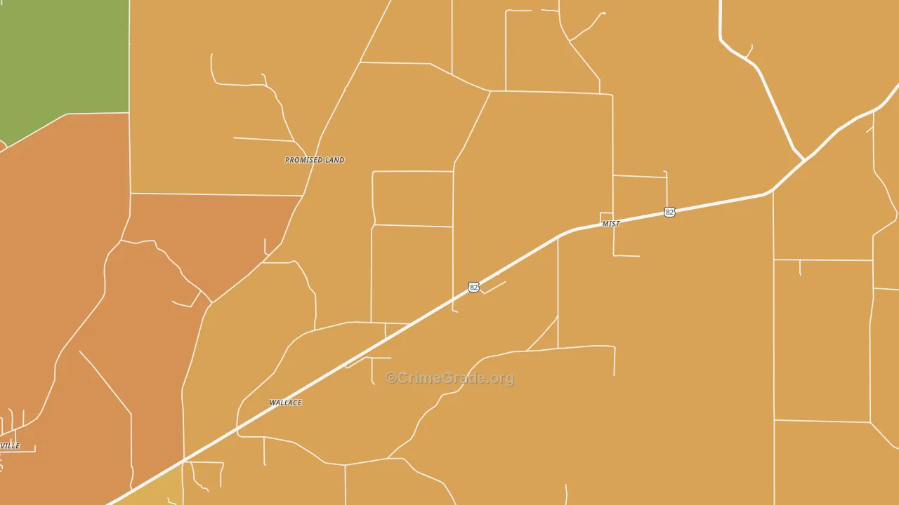 Mist, AR Map of Robbery Rates