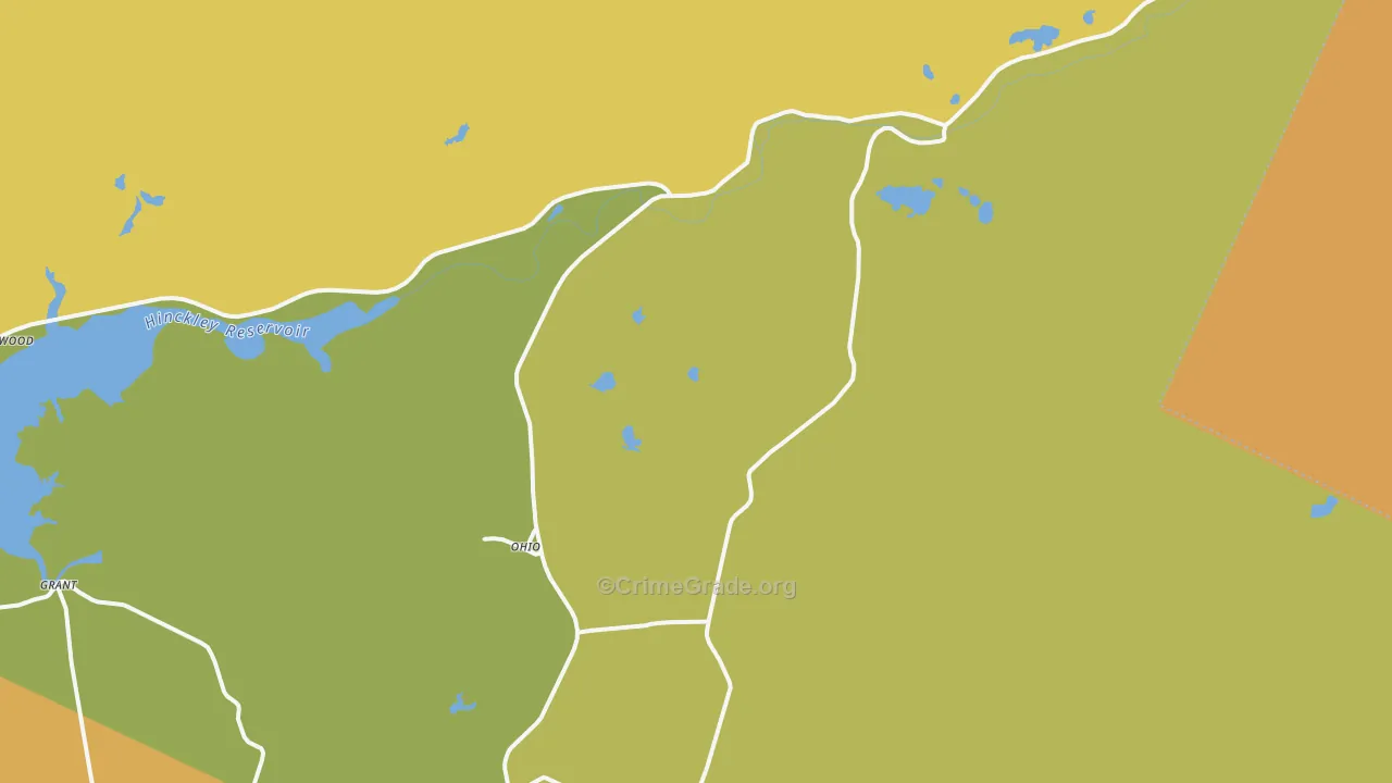 Morehouseville, NY Map of Robbery Rates
