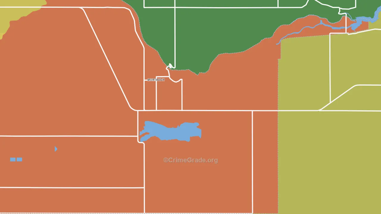 Murtaugh, ID Map of Robbery Rates