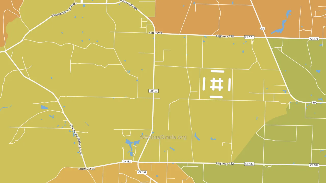 New York, FL Map of Robbery Rates