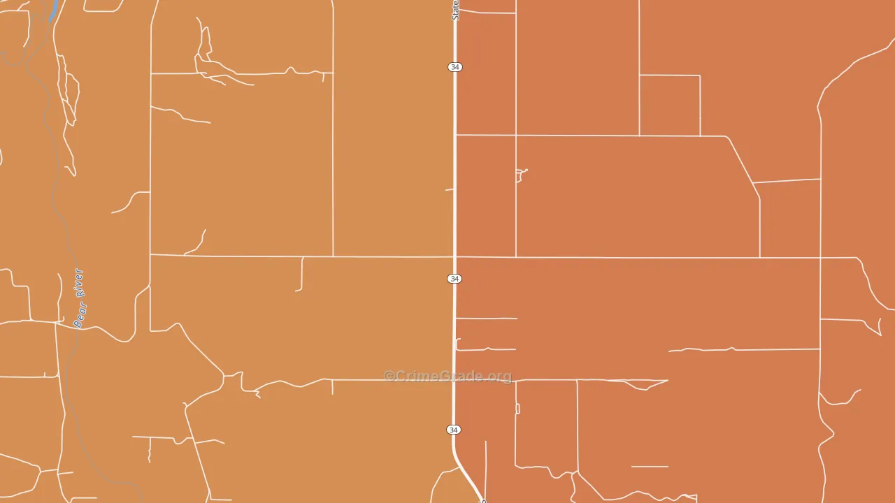 Niter, ID Map of Robbery Rates