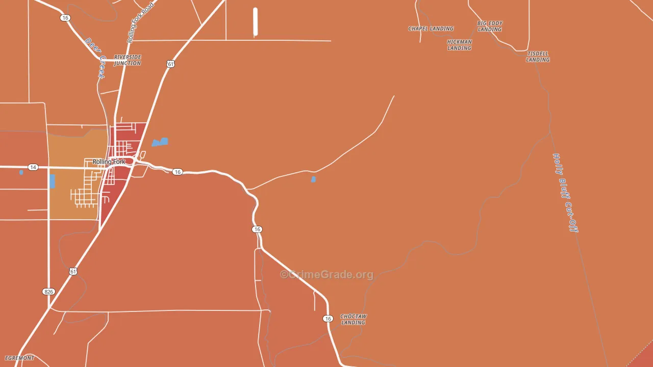 Nitta Yuma, MS Map of Robbery Rates