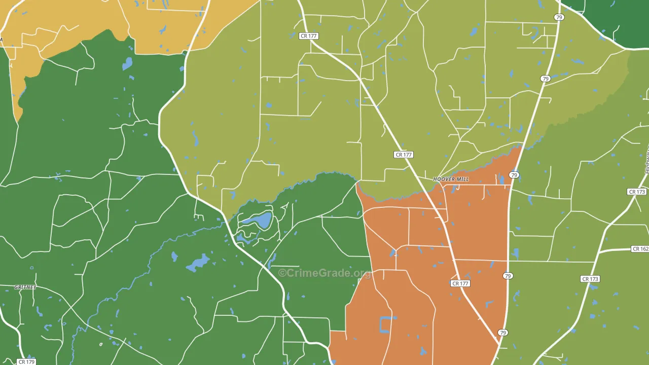 Noma, FL Map of Robbery Rates
