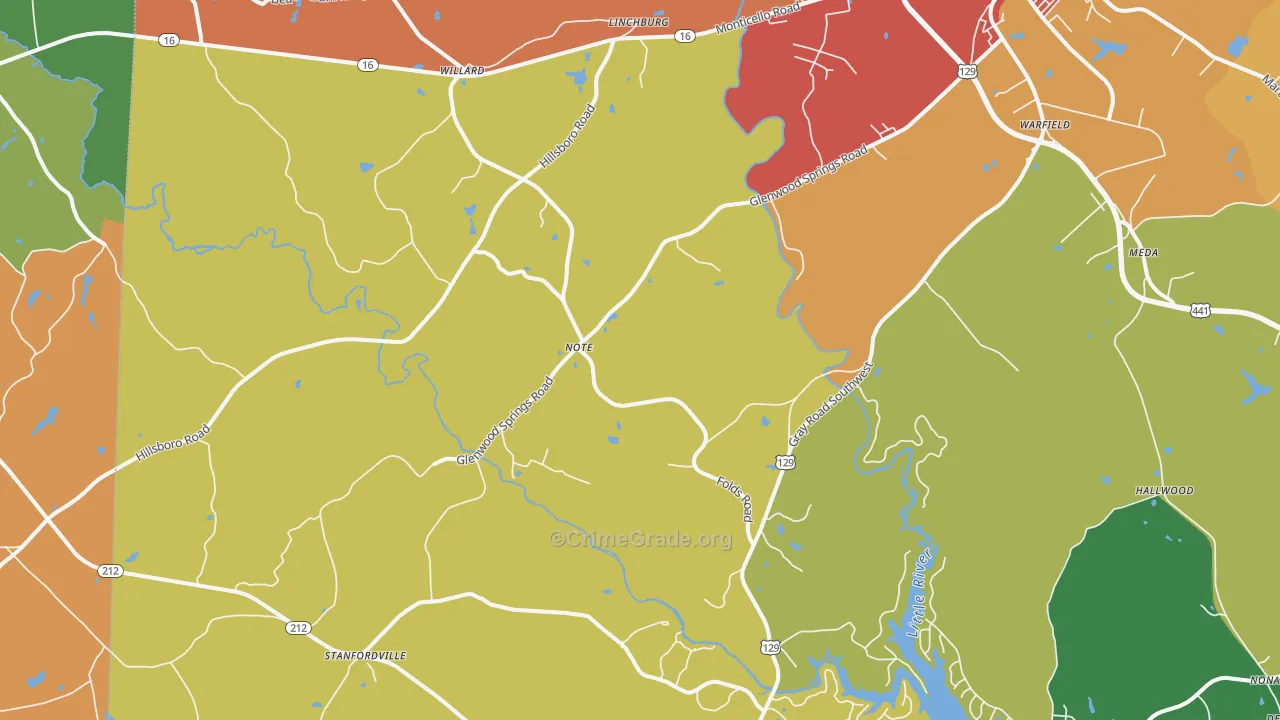 Note, GA Map of Robbery Rates