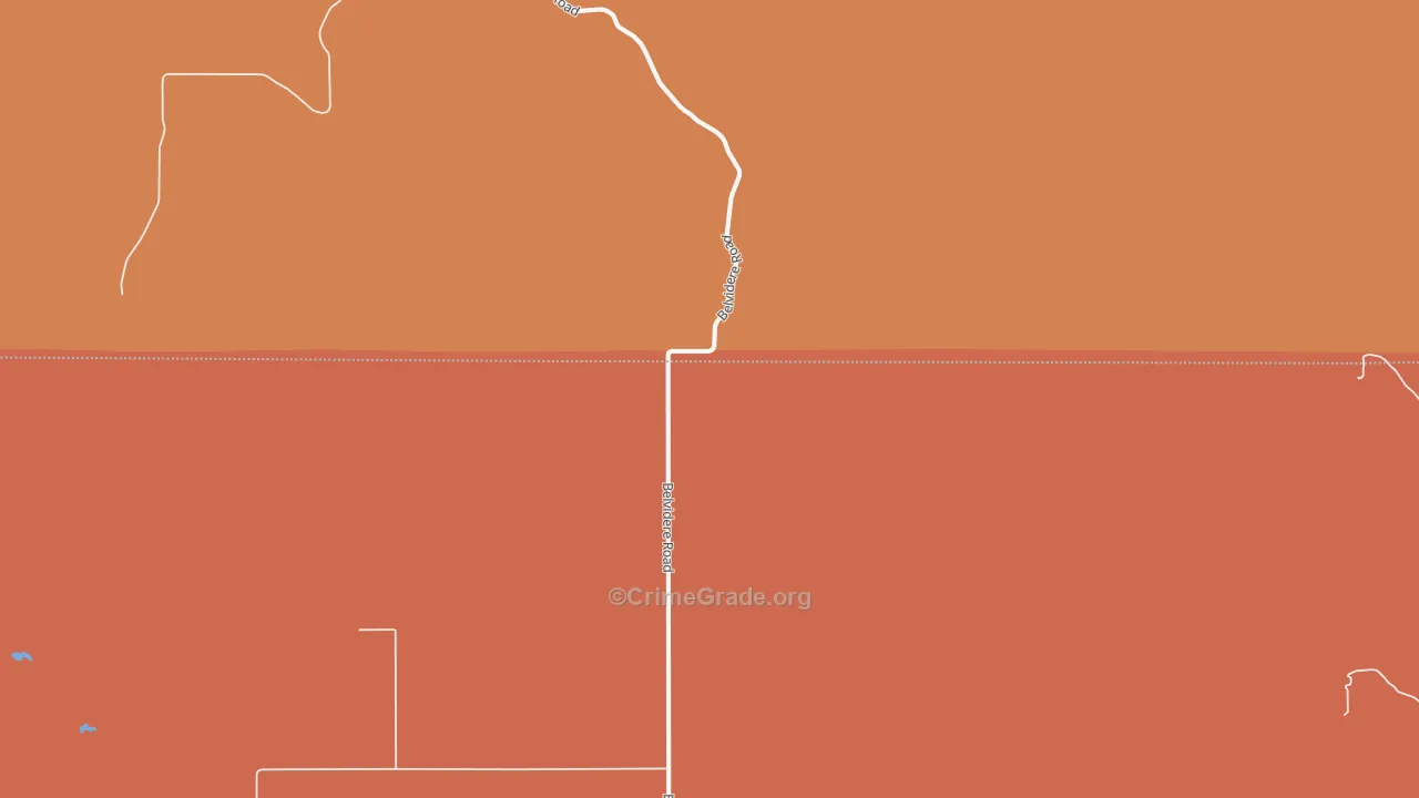 Nowlin, SD Map of Robbery Rates