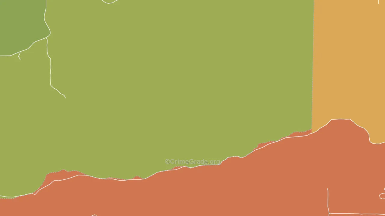 Oliver, AR Map of Robbery Rates