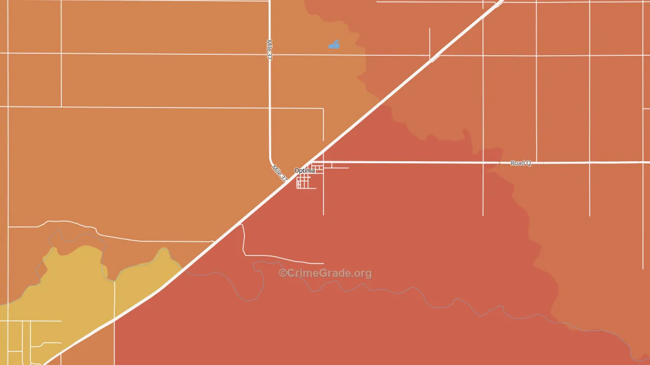 Optima, OK Map of Robbery Rates