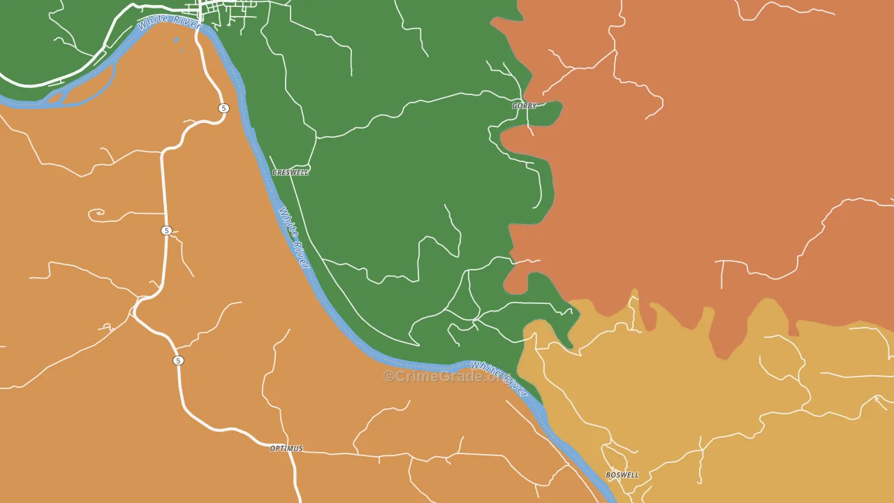 Optimus, AR Map of Robbery Rates