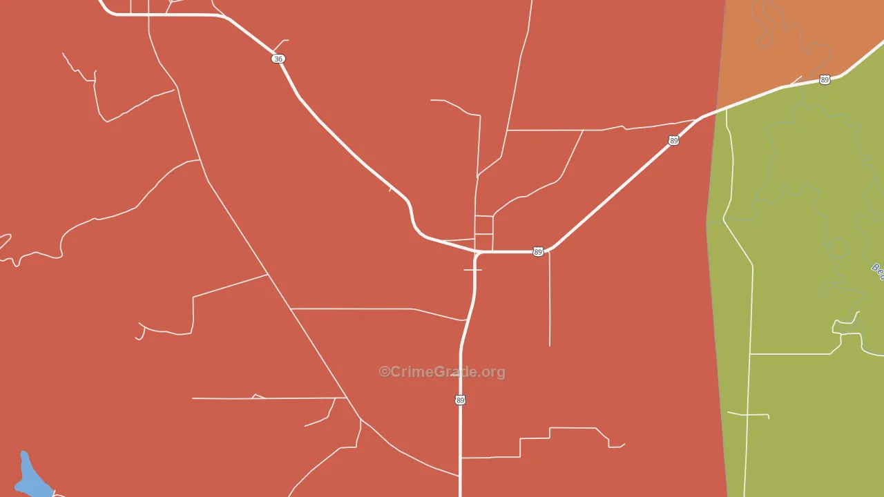 Ovid, ID Map of Robbery Rates