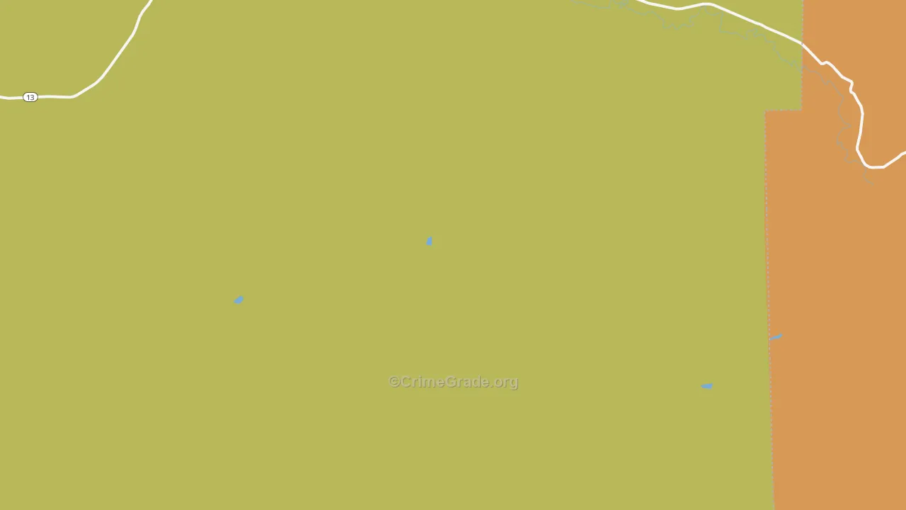 Pagoda, CO Map of Robbery Rates