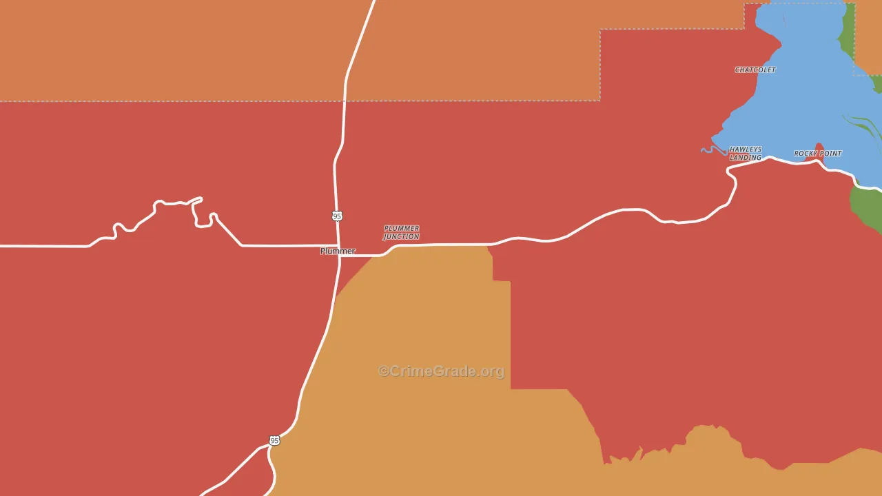 Parkline, ID Map of Robbery Rates
