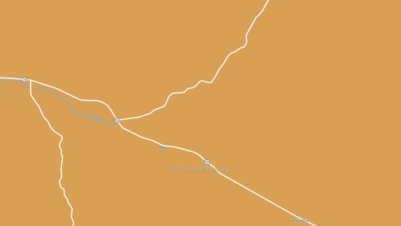 Parlin, CO Map of Robbery Rates