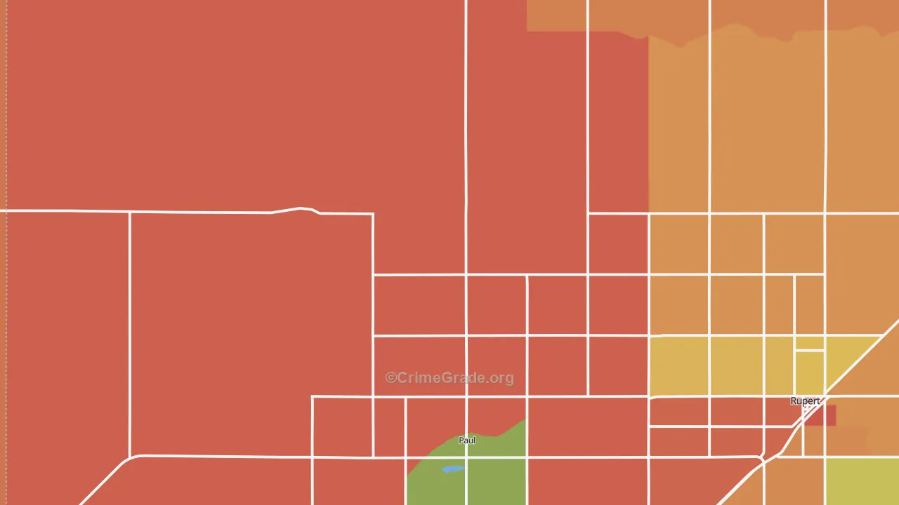 Paul, ID Map of Robbery Rates