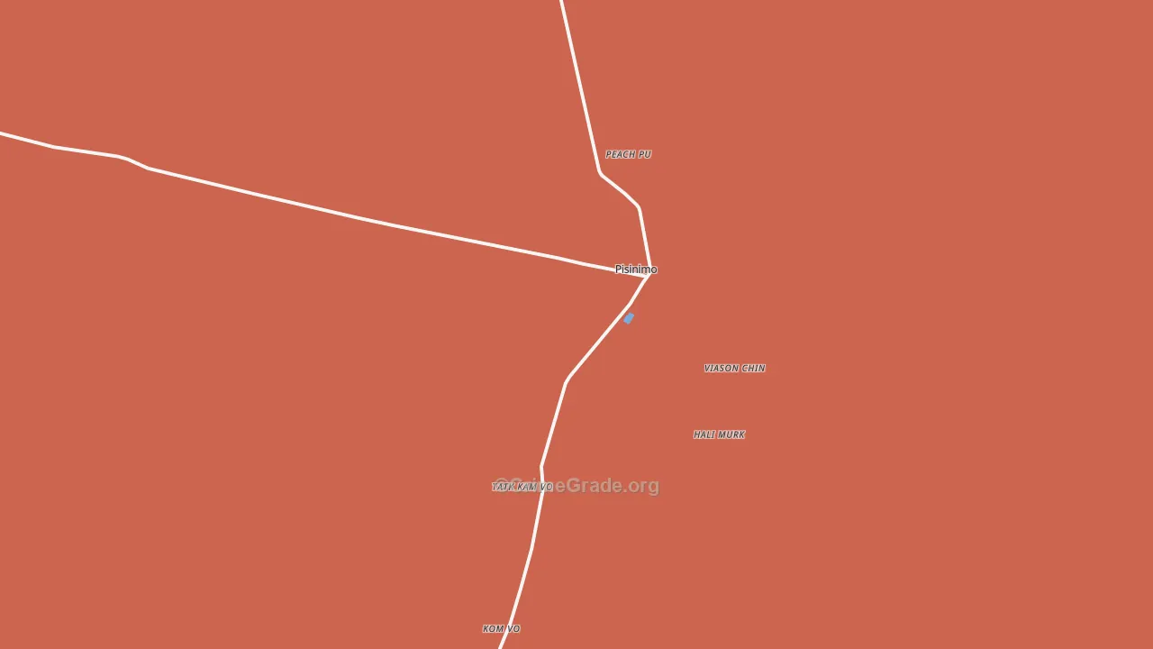 Pisinemo, AZ Map of Robbery Rates