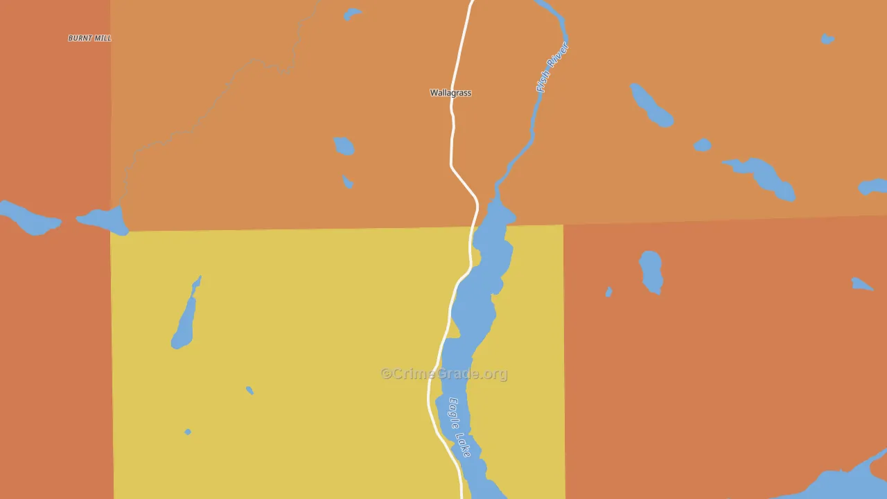 Plaisted, ME Map of Robbery Rates
