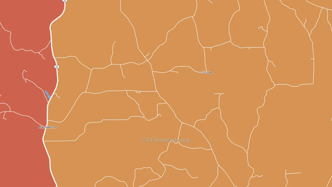 Prismatic, MS Map of Robbery Rates