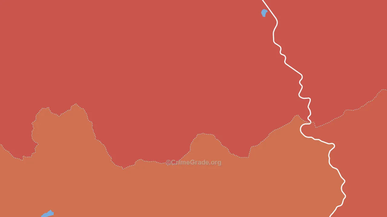 Rand, CO Map of Robbery Rates