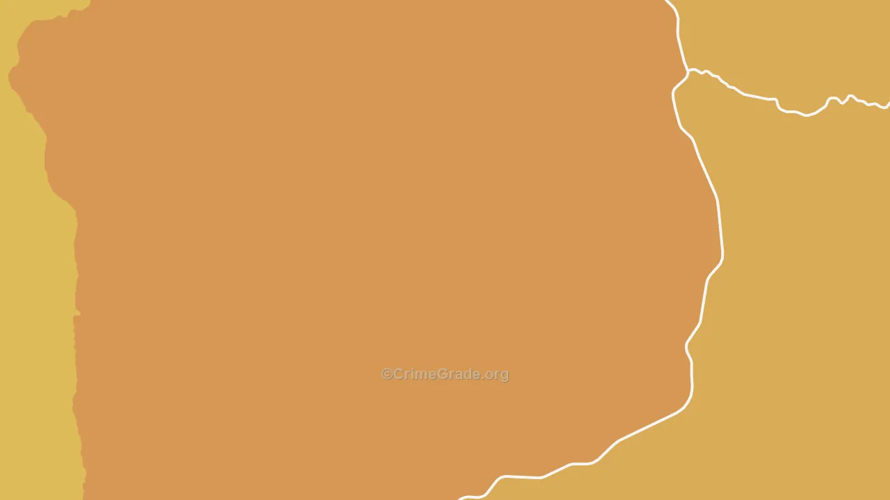Ritter, OR Map of Robbery Rates